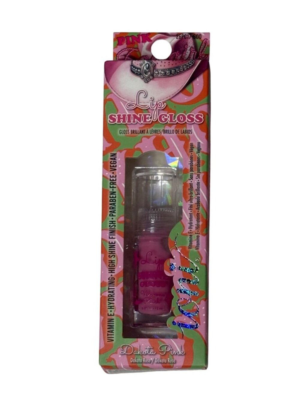 Ioni Pink Cowgirl Dakota Pink Lip Gloss Western Makeup